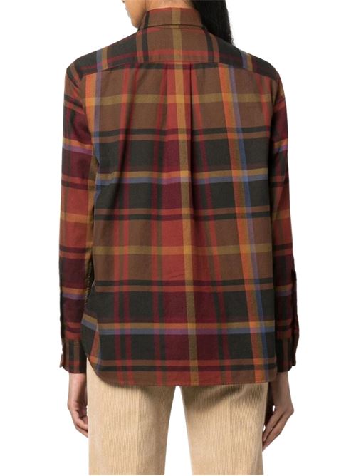 Camicia Donna rosso con motivo a quadri POLO RALPH LAUREN | 211910760001